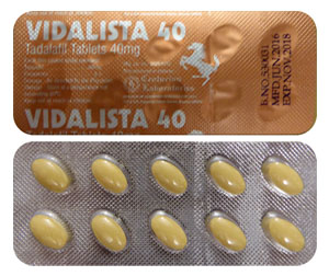 vidalista 40 mg tadalafil tablets