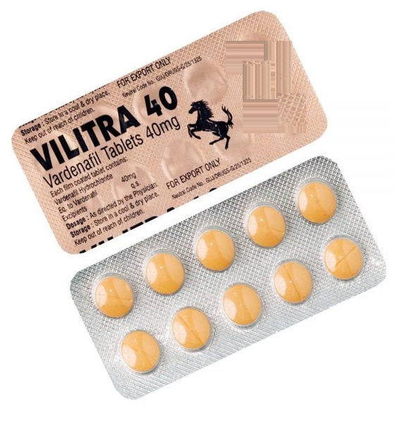 Vilitra 40 Mg Vardenafil Tablet